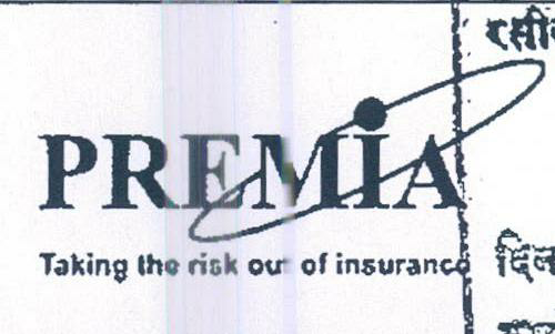 Premia (label). Device mark 1366339 Trademark