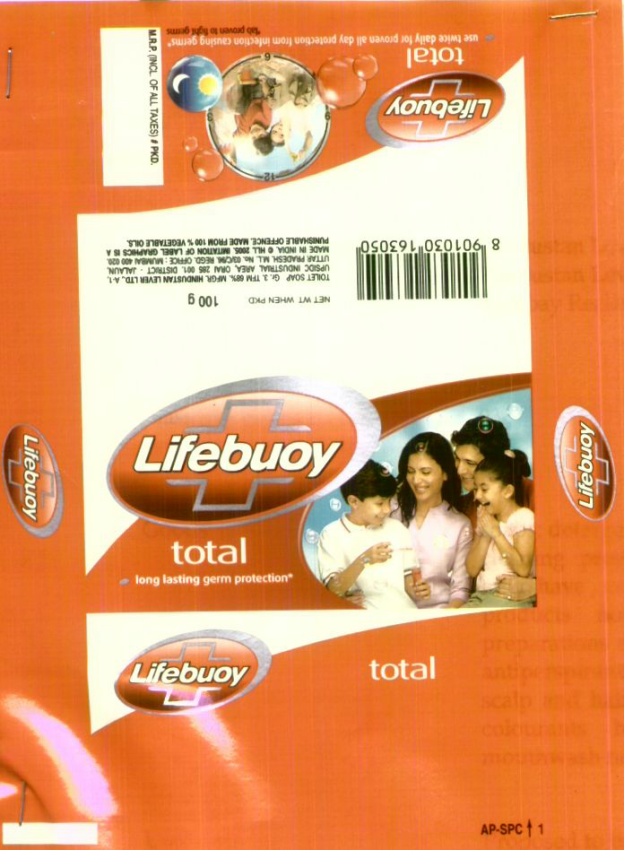 Lifebuoy (label) Device mark 1425355 Trademark