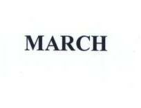 March Device mark 1456715 Trademark