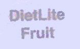 Dietlite Fruit (letter Written In Special From) Device mark 1472375 Trademark