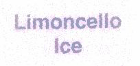 Limoncello Ice (letter Written In Special From) Device mark 1472387 Trademark