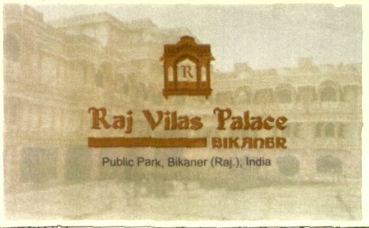 Raj Vilas Palace (label) Device mark 1043334 Trademark