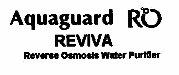 Aquaguard Ro Reviva (lable) Device mark 1470450 Trademark