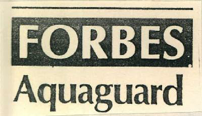 Forbes Aquaguard Device mark 1106910 Trademark