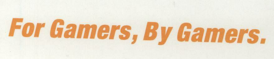 For Gamers, By Gamers. (label) Device mark 1517229 Trademark