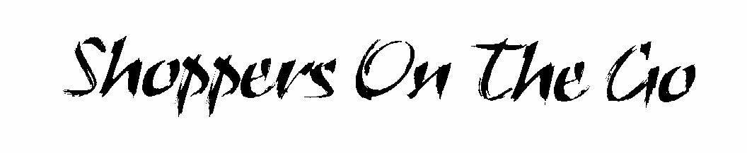 Shoppers On The Go (special Form Of Writing) Device mark 1470054 Trademark