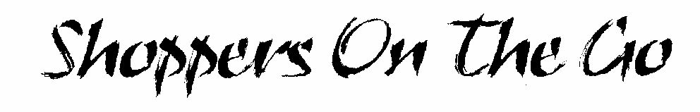 Shoppers On The Go (special Form Of Writing) Device mark 1470064 Trademark