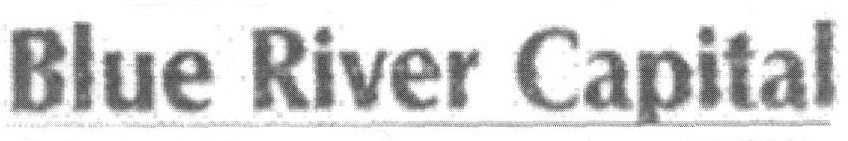 Blue River Capital (letter Written In Special Form) Device mark 1461095 Trademark