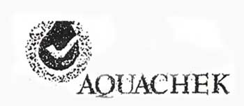 Aquachek Device mark 1183246 Trademark