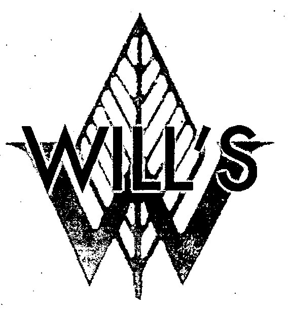 Wills & Letter W, (de. Of Leaf) Device mark 1172767 Trademark