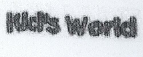 Kid's World Device mark 1547445 Trademark