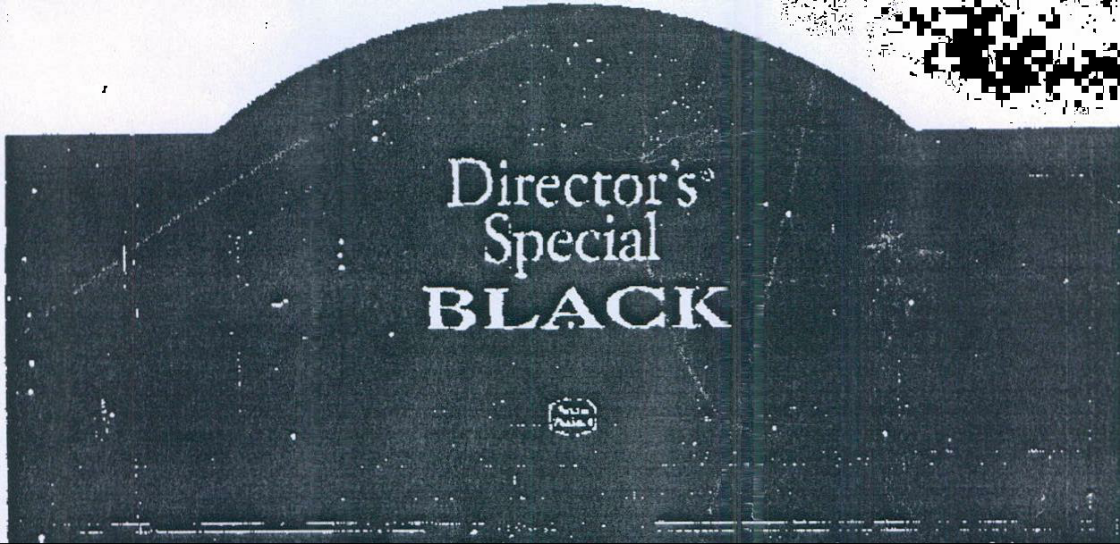 Director"s Special Black (device) Device mark 1187961 Trademark
