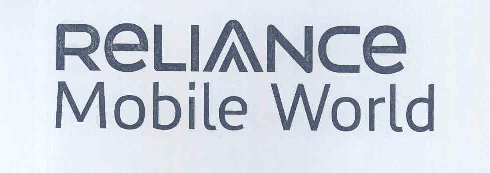 Reliance Mobile World (label) Device mark 1500975 Trademark
