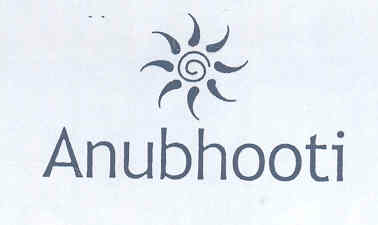 Anubhooti (label) Device mark 1607404 Trademark