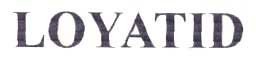 Loyatid [lable] Device mark 1167517 Trademark