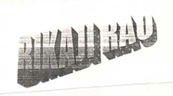 Bikaji Rao [label] Device mark 1258076 Trademark