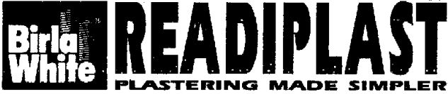 Birla White Readiplast (device) Device mark 1243756 Trademark