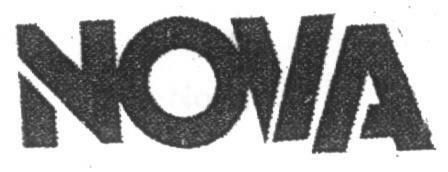 Nova (label) Device mark 1591341 Trademark