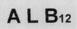 A L B12 Device mark 1257503 Trademark