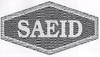 Saeid With Label Device mark 1606267 Trademark