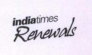 Indiatimes Renewals Device Device mark 1552227 Trademark