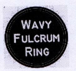 Wavy Fulcrum Ring With Device. Device mark 1637444 Trademark