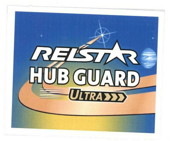Relstar Hub Guard (label) Device mark 1681514 Trademark