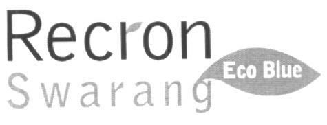Recron Swarang (device Of Leaf) Device mark 1621919 Trademark