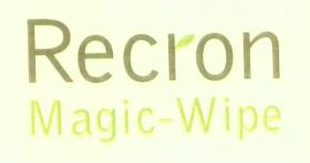 Recron Magic-wipe (label) Device mark 1621947 Trademark