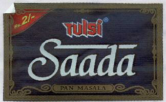 Tulsi Saada Device mark 1667462 Trademark