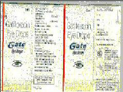 Gatifloxacin Eye Drops Gate Eye Drops(label) Device mark 1273988 Trademark