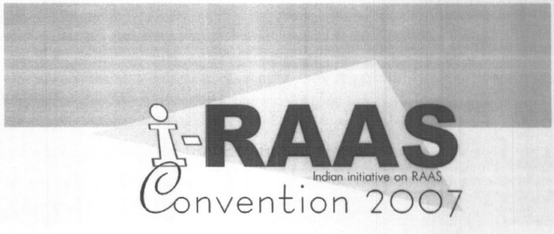 I-raas Convention 2007 (device) Device mark 1626497 Trademark