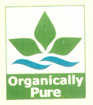 Organically Pure (label) Device mark 1412950 Trademark