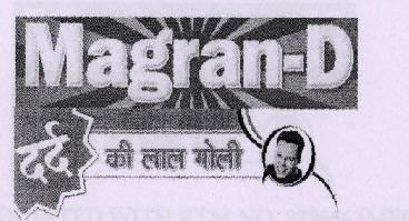 Magran-d Dard Ki Lal Goli Device mark 1697644 Trademark