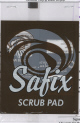 Safix Scrub Pad ( Label ) Device mark 1681267 Trademark