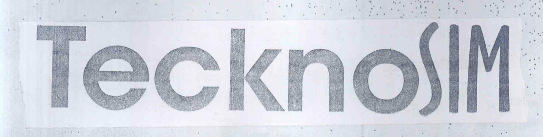 Tecknosim (label) Device mark 1701732 Trademark