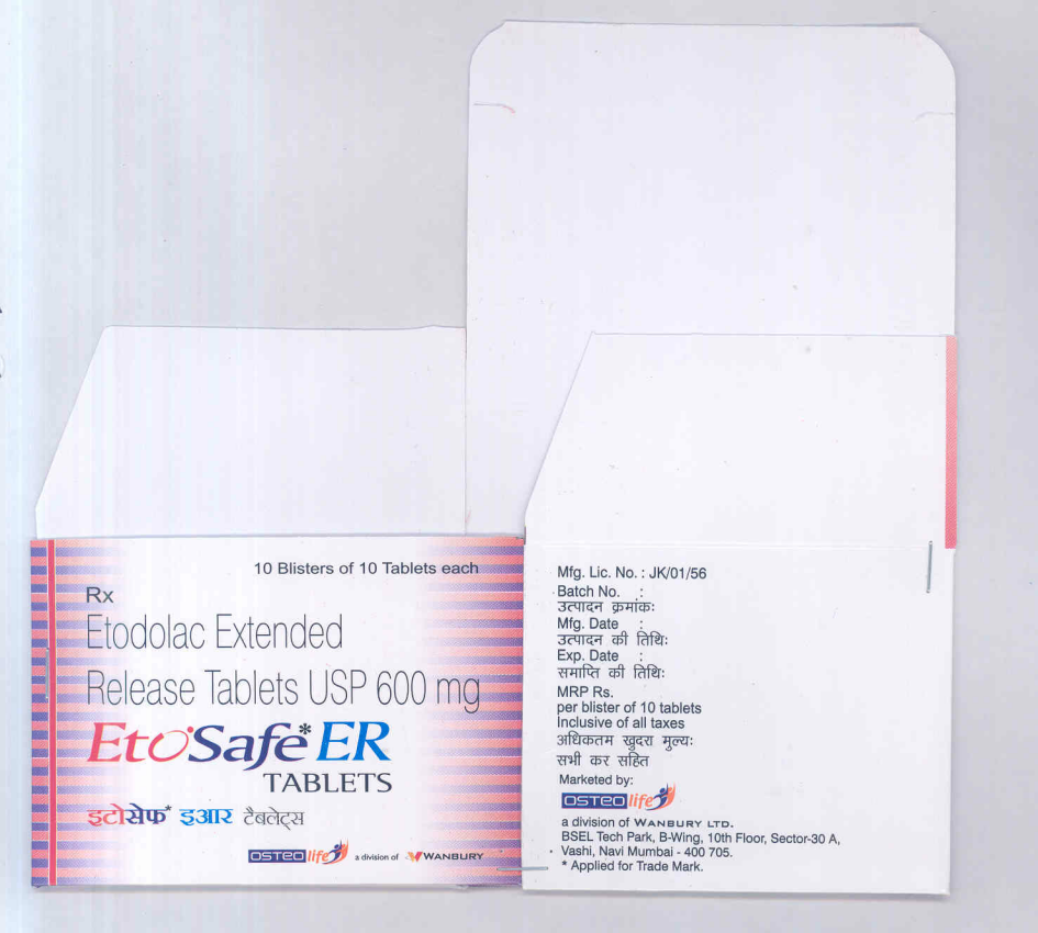 Etosafe Er Device mark 1746601 Trademark