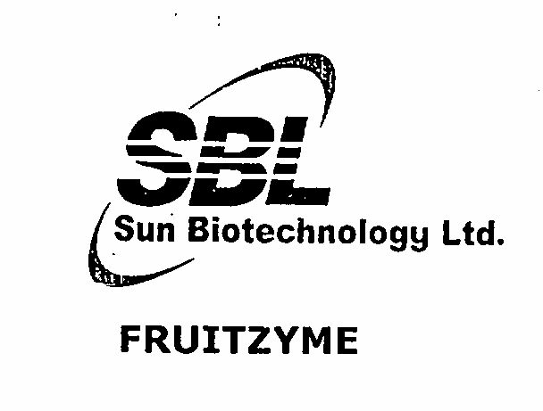 Sbl Fruitzyme Device mark 1458369 Trademark
