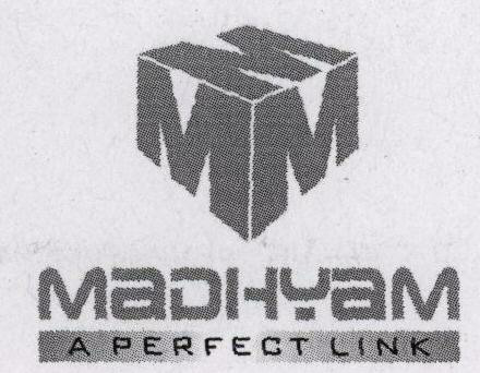 Madhyam A Perfect Link (with Device) Device mark 1740977 Trademark