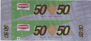 Britannia 50 - 50 (device Of Biscuit) Device mark 1770159 Trademark