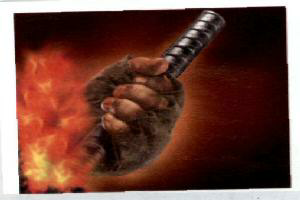 'hand Image' With Lable Device mark 1488784 Trademark