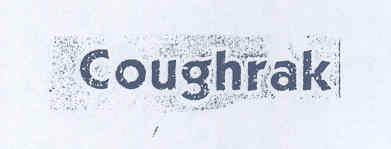 Coughrak (label) Device mark 1761153 Trademark