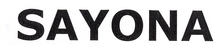 Sayona Device mark 1817194 Trademark