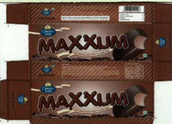 Cream Bell Maxxum Device mark 1830821 Trademark