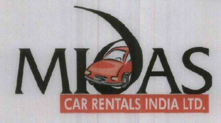Midas Car Rentals India Ltd Device mark 1846665 Trademark