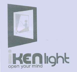 I Ken Light Open Your Mind. Device mark 1792136 Trademark
