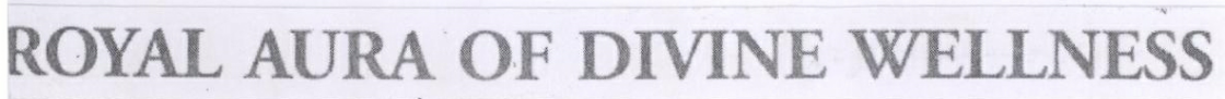 Royal Aura Of Divine Wellness (device) Device mark 1806662 Trademark