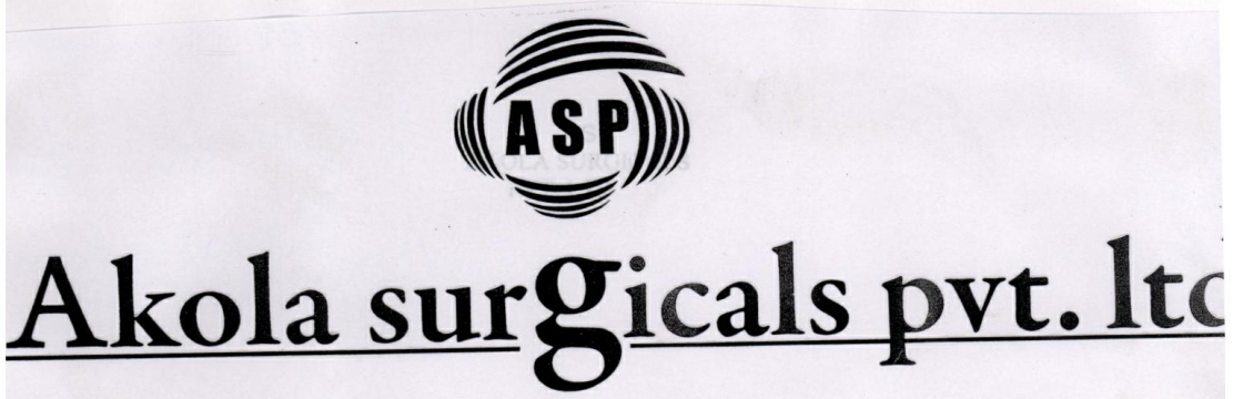 Akola Surgicals Pvt.ltd Device mark 1816100 Trademark