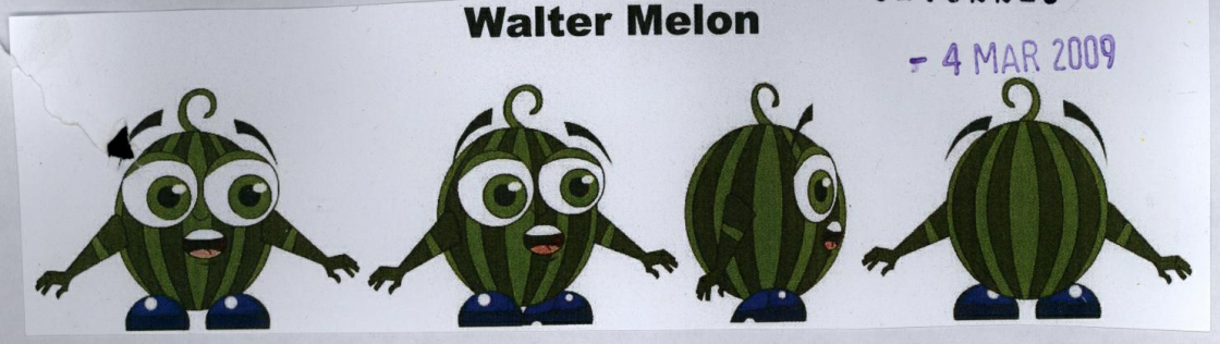 Walter Melon ( Label ) Device mark 1792215 Trademark