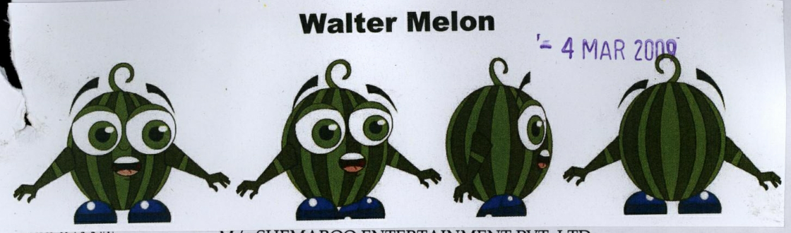 Walter Melon ( Label ) Device mark 1792216 Trademark